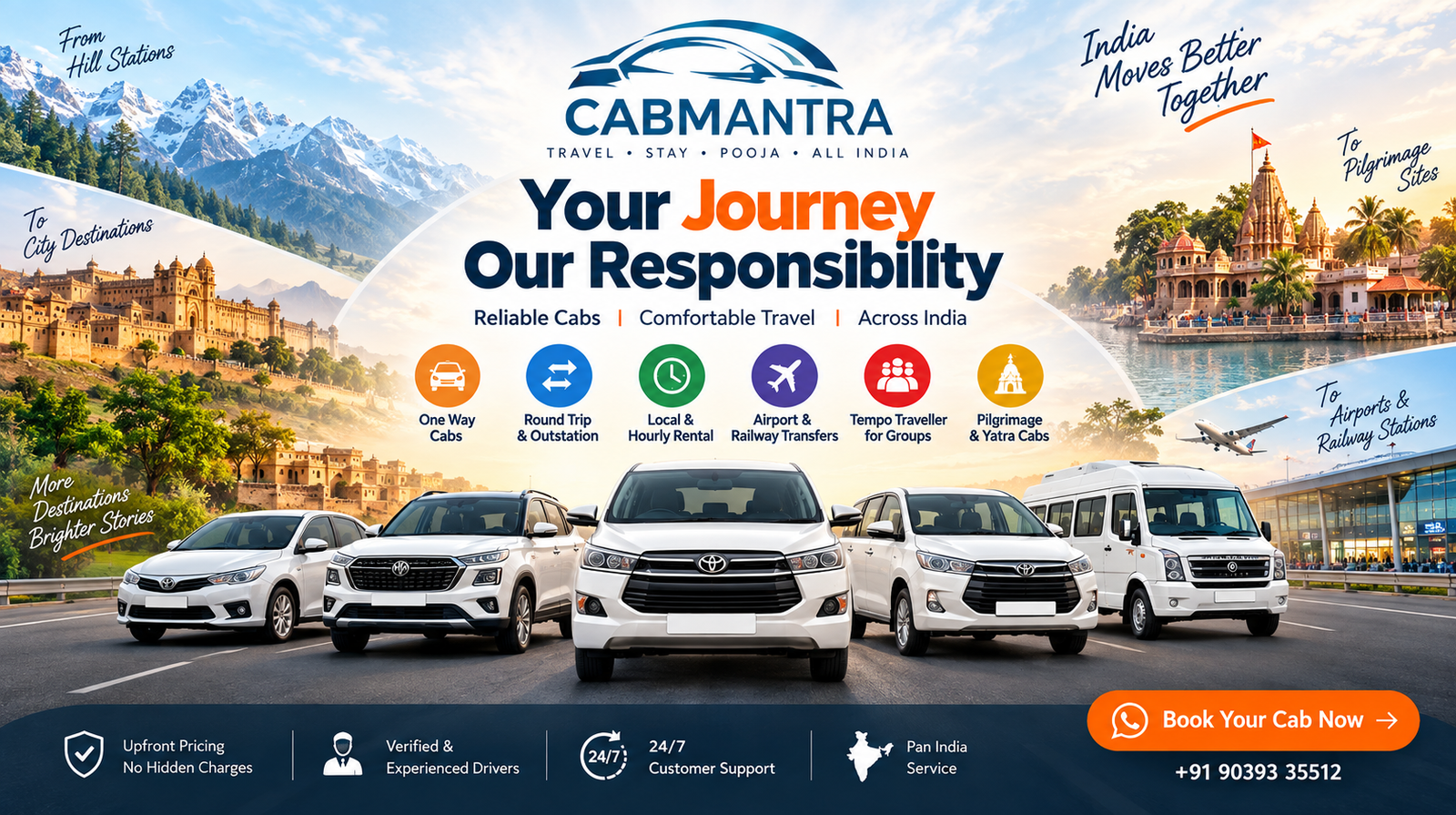 taxi booking madhya pradesh
