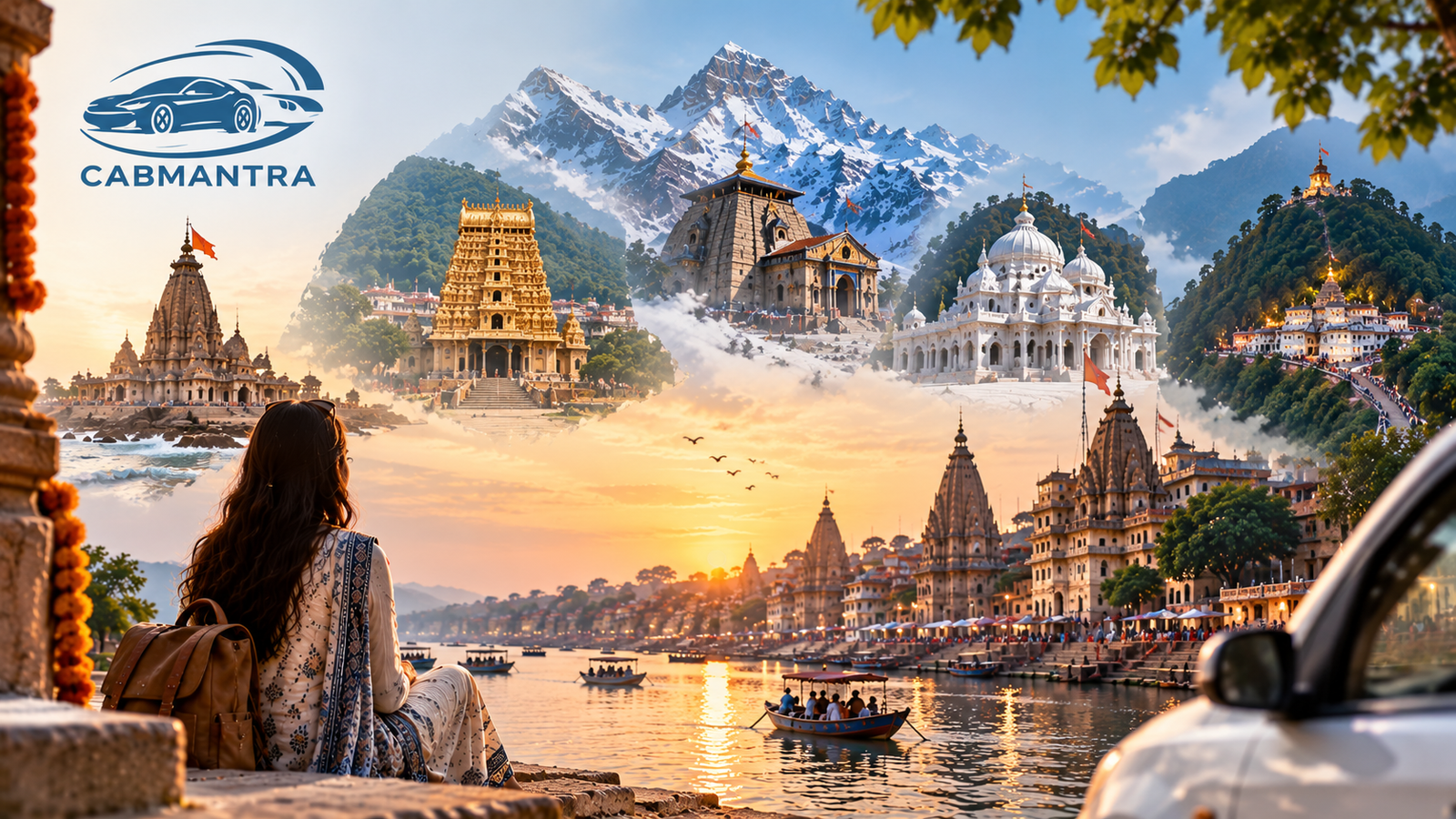 Plan Your Tirth Yatra the Easy Way — Cab, Hotel & VIP Darshan, All in One Booking